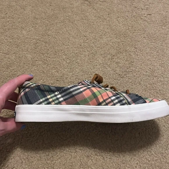 Sperry Plaid Top Slider 8 - Picture 10 of 13